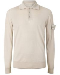 Stone Island - Stone Gh Ls Polo Sn64 - Lyst