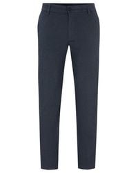 BOSS - P Kane Straight Leg Trousers - Lyst