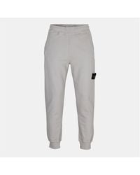 Stone Island - Closed Hem Fleece Joggers - Lyst