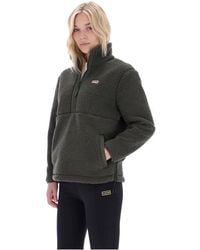 HUNTER - Zipped Borg 1/4 Zip Fleece - Lyst
