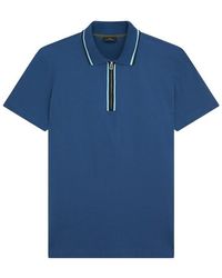 PS by Paul Smith - Ps Ss Zip Polo Sn41 - Lyst