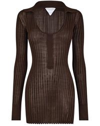 Bottega Veneta - Knitted Crew Neck Jumper - Lyst