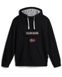 Napapijri - Logo Hoodie - Lyst