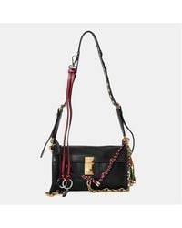 Prada - Soft Sound Small Leather Handbag - Lyst