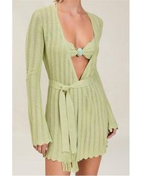 Devon Windsor - Ginny Crochet Robe - Lyst