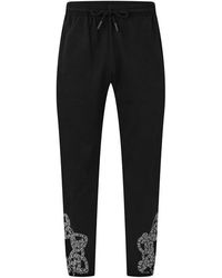 Marcelo Burlon - Snake Wings Closed Hem Poly Joggers - Lyst