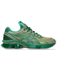 Asics - Us7-S Gel-Kinetic Fluent Sneakers Watershed Rose Kale - Lyst