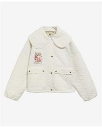 BARBOUR X FARM RIO - Quilted Jacket - Lyst