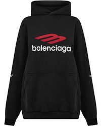 Balenciaga - Bal Sport Hoodie Ld42 - Lyst