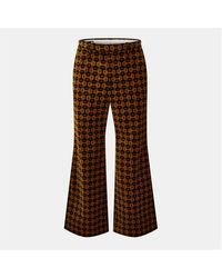 Gucci - Wide Leg Trousers - Lyst
