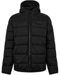 Barbour - Bobber Quilted Fixed Hood Short Puffer Jacket - Lyst