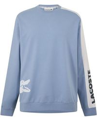 Lacoste - Printed Long Sleeve Pyjama Top - Lyst