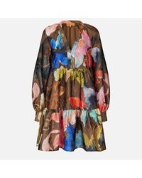 Stine Goya - Tier Voluminous Mini Dress - Lyst