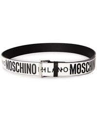 Moschino - Leather Belt - Lyst