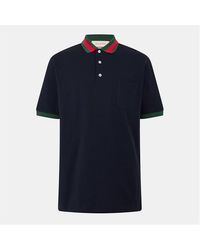 Gucci - Short Sleeve Polo Shirt - Lyst