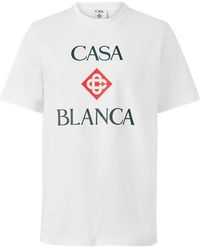 CASABLANCA - Printed T-Shirt - Lyst