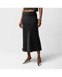 BOSS - C Visos Midi Skirt - Lyst