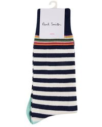 Happy Socks Wiz Khalifa Top Floor Socks In Navy Blue For Men Lyst