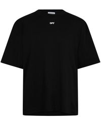 Off-White c/o Virgil Abloh - Paint Arrow Oversized T-Shirt - Lyst