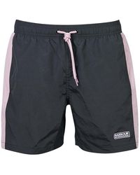Barbour - Colour-block Swim Shorts - Lyst