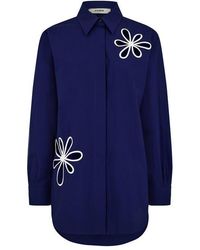 Fendi - Patterned Long Sleeve Shirt - Lyst