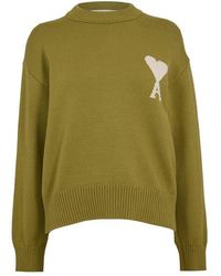 Ami Paris - Adc Crew Neck Jumper - Lyst