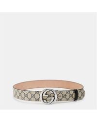 Gucci - Supreme Leather Belt - Lyst
