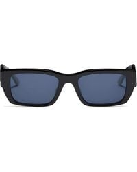 Palm Angels - Rectangle Sunglasses - Lyst