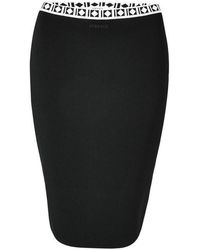 Versace - Zip Up Track Dress - Lyst