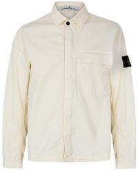 Stone Island - Gd Overshirt - Lyst