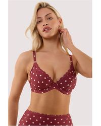 Peek & Beau - Hazel Spot Underwired Bikini Top - Lyst