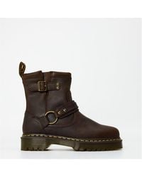 Dr. Martens - Anistone Low Flat Ankle Boots - Lyst