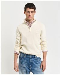 GANT - Casual Cotton Half-Zip - Lyst