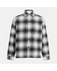MKI Miyuki-Zoku - Wol Check Long Sleeve Patterned Shirt - Lyst