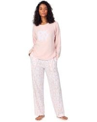 DKNY - Long Sleeve Pyjama Set - Lyst