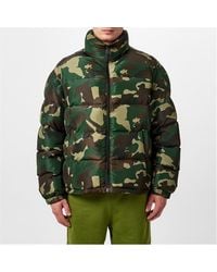Heron Preston - Nylon Camo Puffer Jacket - Lyst
