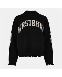 WRSTBHVR - Minimalist Crew Neck Jumper - Lyst