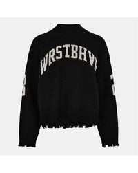 WRSTBHVR - Minimalist Crew Neck Jumper - Lyst