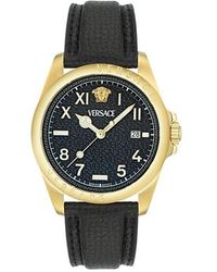 Versace - Pr 55us 1ab5s0 Pilot Sunglasses - Lyst