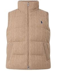 Polo Ralph Lauren - Knitted Gilet - Lyst