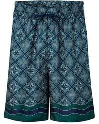 CASABLANCA - Casa Mono Silk Short Sn63 - Lyst