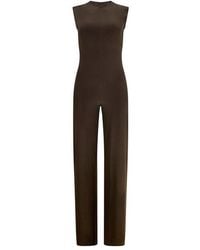 Norma Kamali - Sleeveless Jumpsuit - Lyst