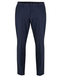 BOSS - H-Leon-Mm-C-224 10245447 01 Straight Leg Trousers - Lyst