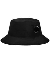 C.P. Company - Chrome Lens Detail Bucket Hat - Lyst