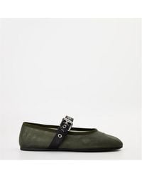 Miu Miu - Mesh Fabric Ballerinas - Lyst