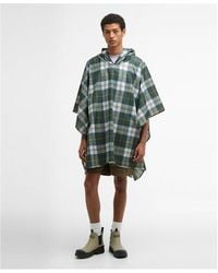 Barbour - Tartan Showerproof Poncho - Lyst