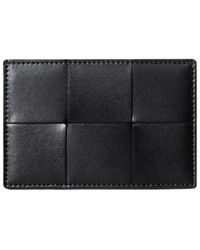 Bottega Veneta - Intreccio Urban Leather Card Holder - Lyst