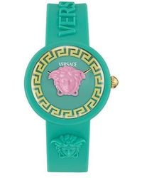 Versace - Medusa Quartz Analogue Quartz Watch - Lyst