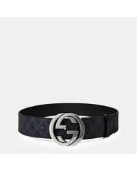 Gucci - Logo Canvas Gg Supreme Belt - Lyst