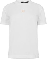 Dolce & Gabbana - Dg Jersey T-Shirt Ld61 - Lyst